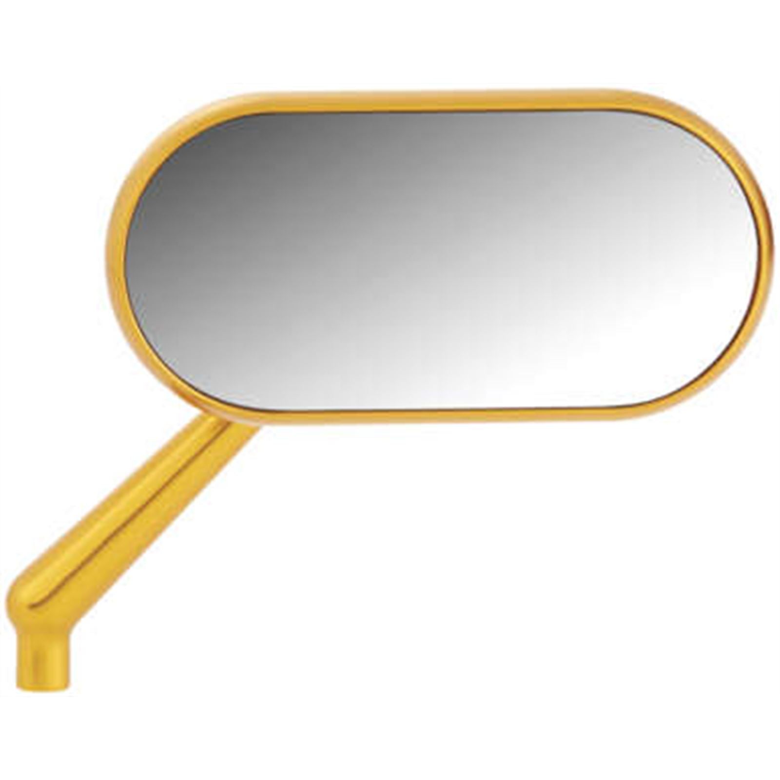 Arlen Ness Oval Mirror - Gold 13-178_993199