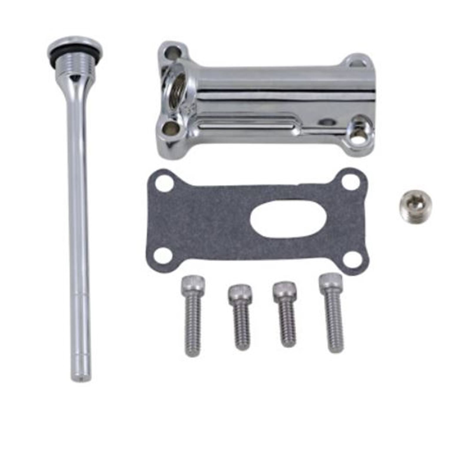 Drag Specialties Engine Oil Spout Kit - Chrome 0710-0253_713088