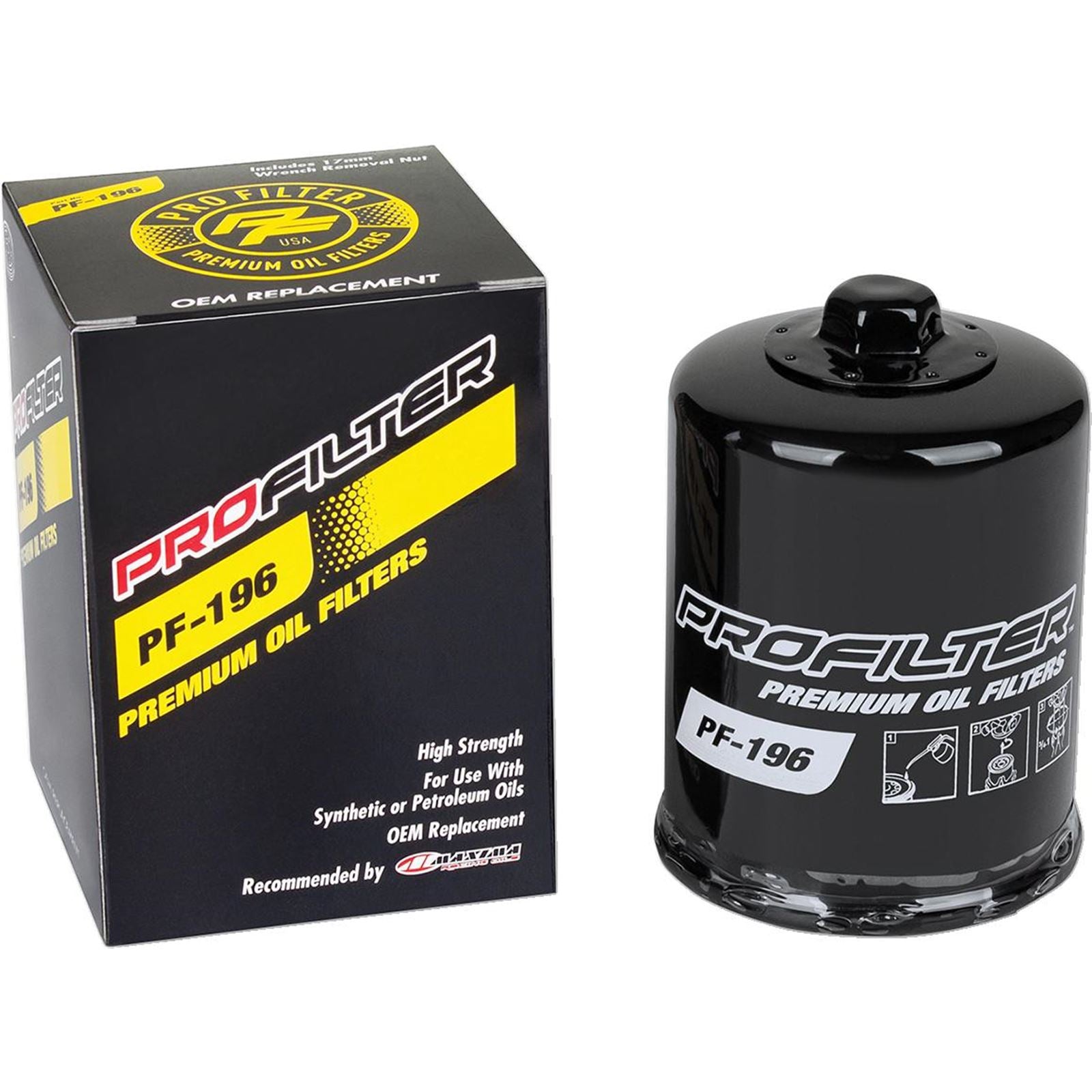 Pro Filter Replacement Oil Filter for Polaris Indy/ Sportsman  PF-196_1440664