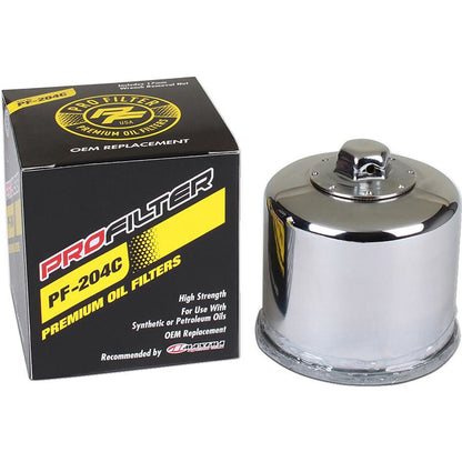 Pro Filter Replacement Oil Filter for Honda/ Yamaha/ Kawasaki/ Triumph PF-204C_1440700