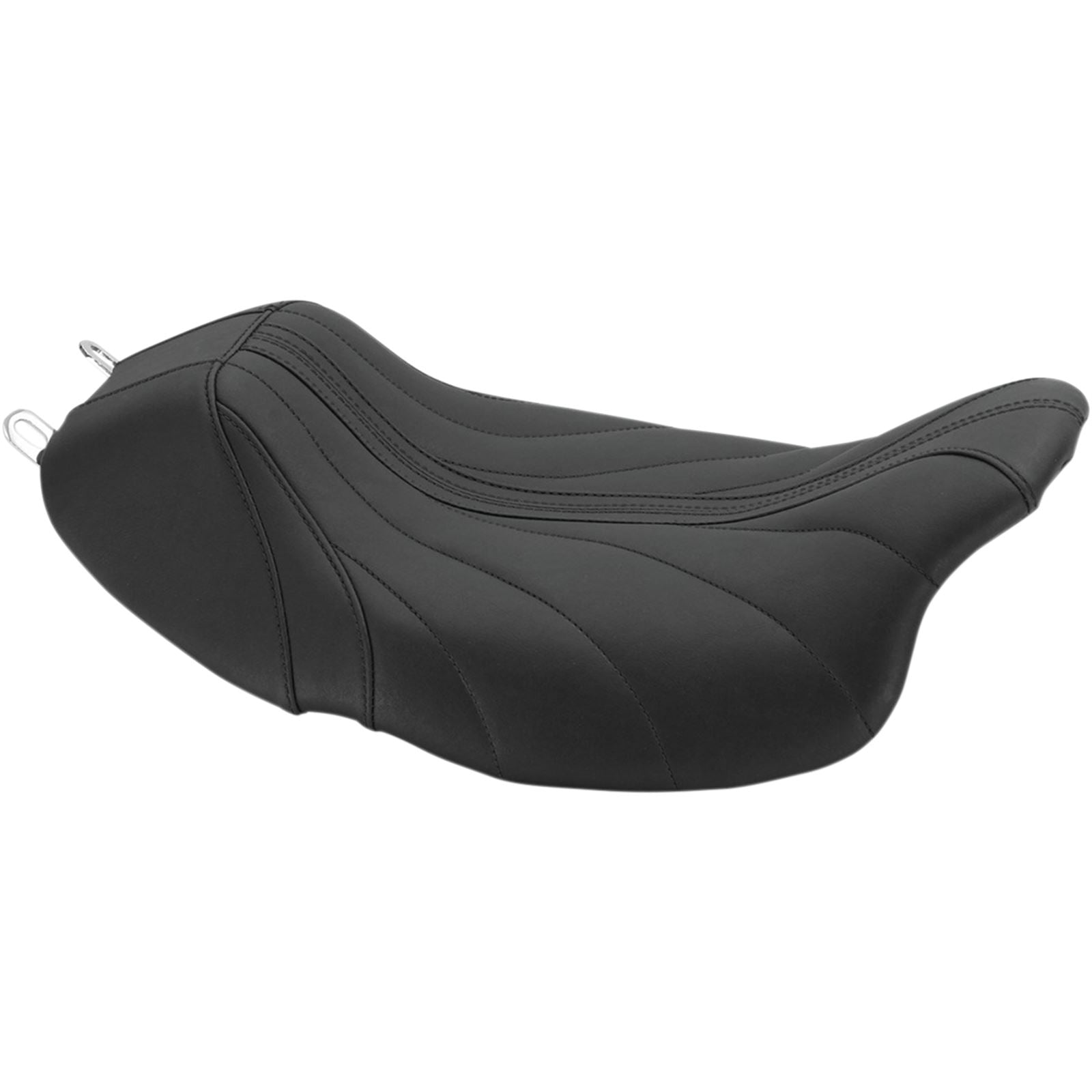 Mustang Motorcycle Products Revere Solo Seat - Gravity - Black 75059_1043199