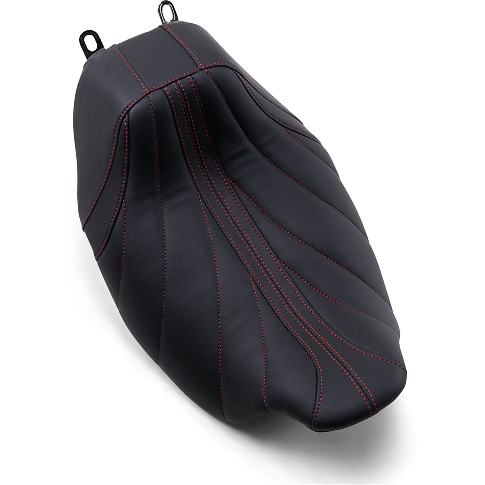 Mustang Motorcycle Products Revere Solo Seat - Gravity - Red Stitched 75059AB_1043201