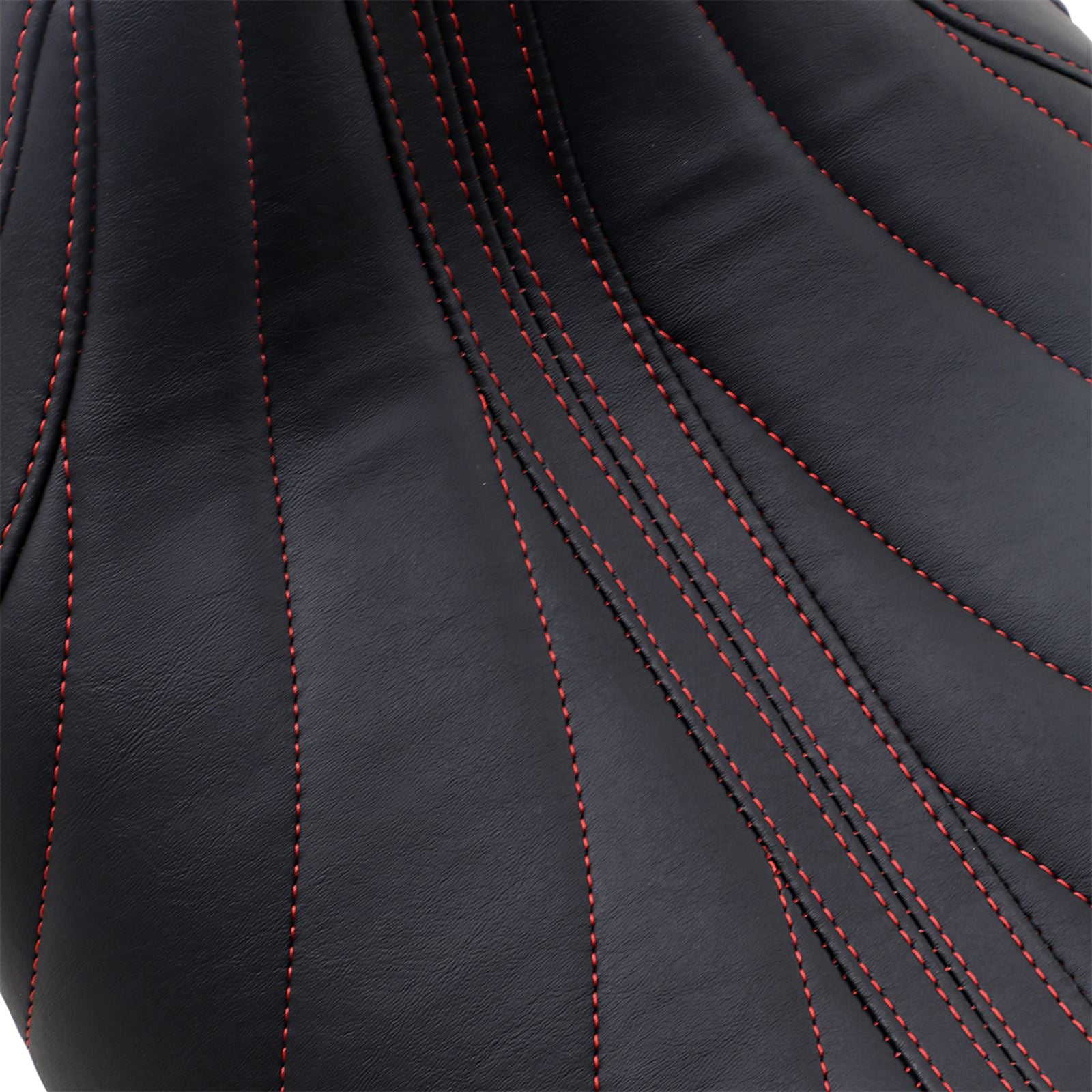 Mustang Motorcycle Products Revere Solo Seat - Gravity - Red Stitched 75059AB_1043202