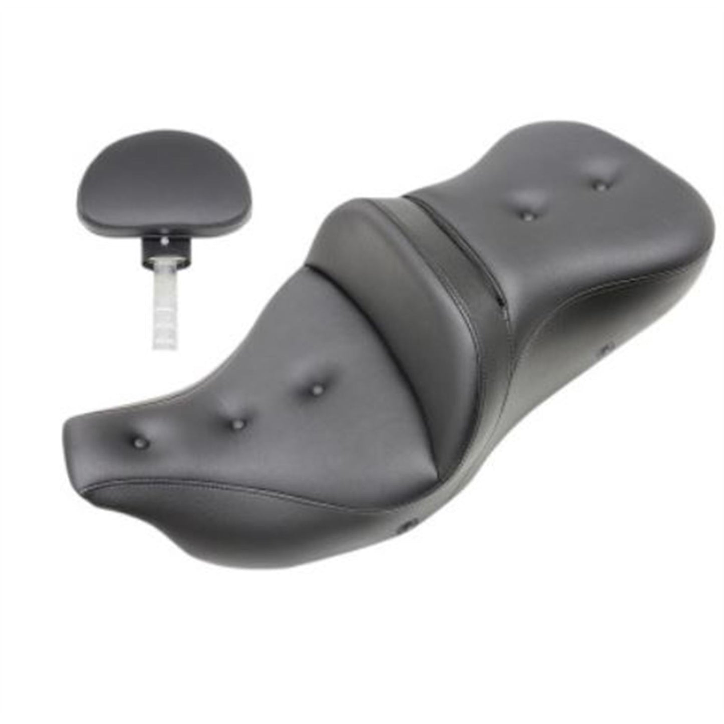 Saddlemen Roadsofa™ Seat - Heated - Pillow Top - Backrest 808-07B-181TBRH_639679