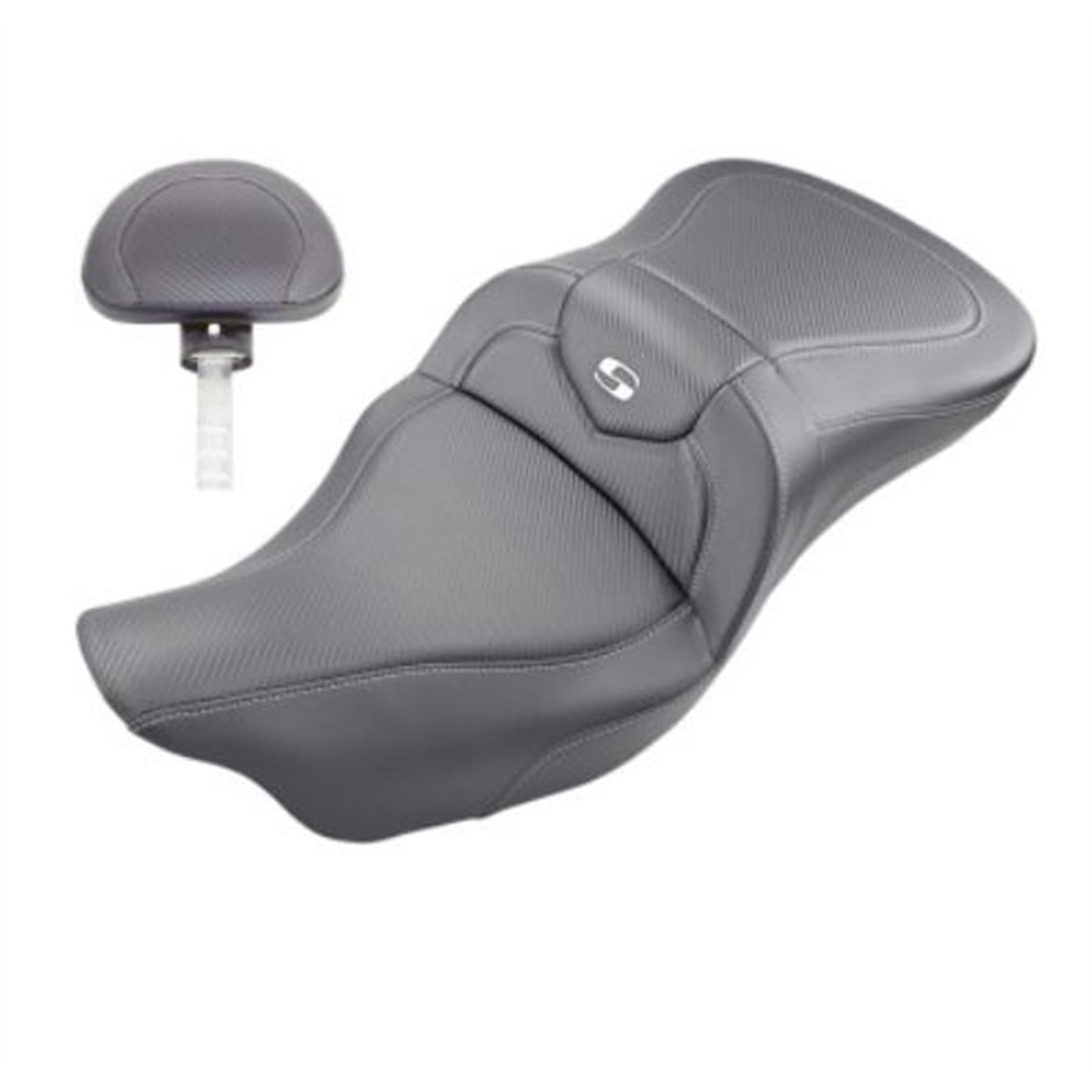 Saddlemen Roadsofa™ Seat - Carbon Fiber - Backrest [MPN: 808-07B-185TBR]_639703