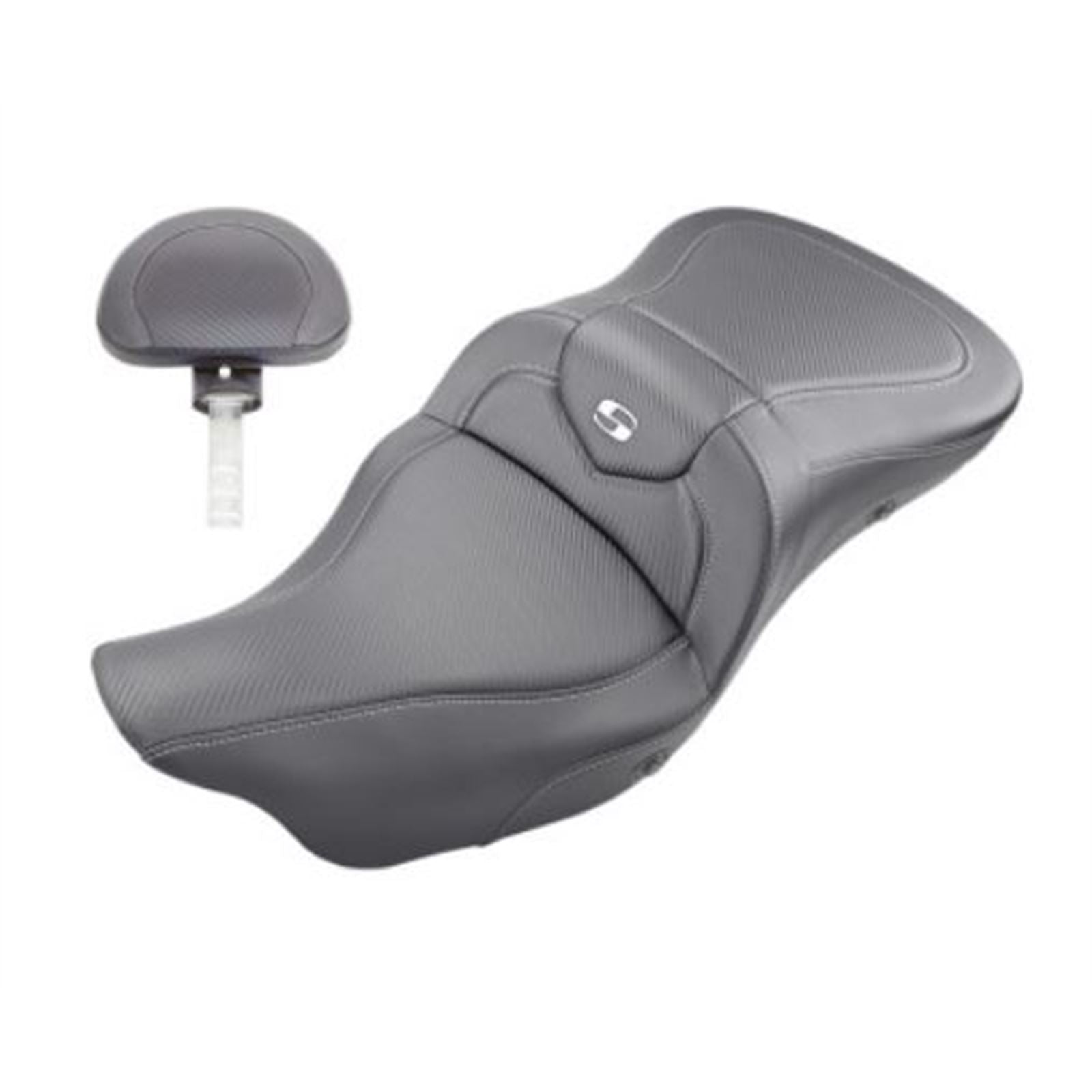Saddlemen Roadsofa™ Seat - Heated - Carbon Fiber 808-07B-185TBRH_794283