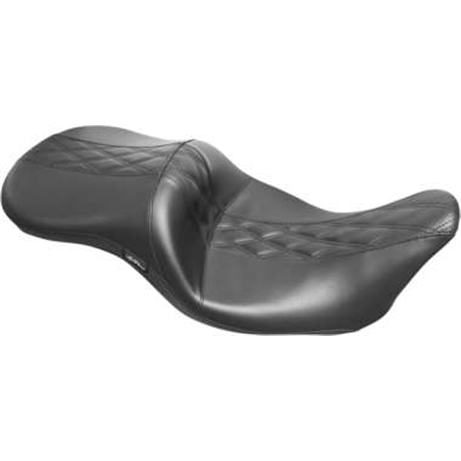 Le Pera Maverick Seat - HR Black Inlay - Double Diamond - FL '08+ [MPN: LK-957HR2]_994255