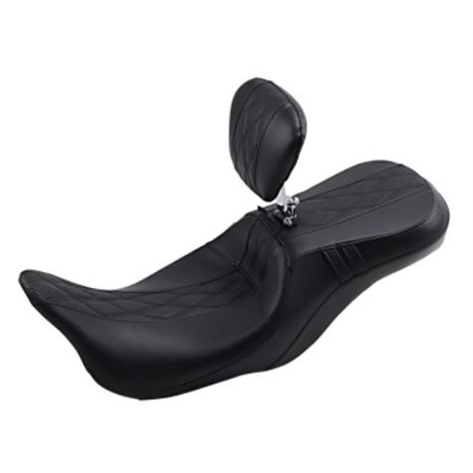 Le Pera Outcast 2-Up Seat with Backrest - Black - FLH LK-997BRGT2_683131