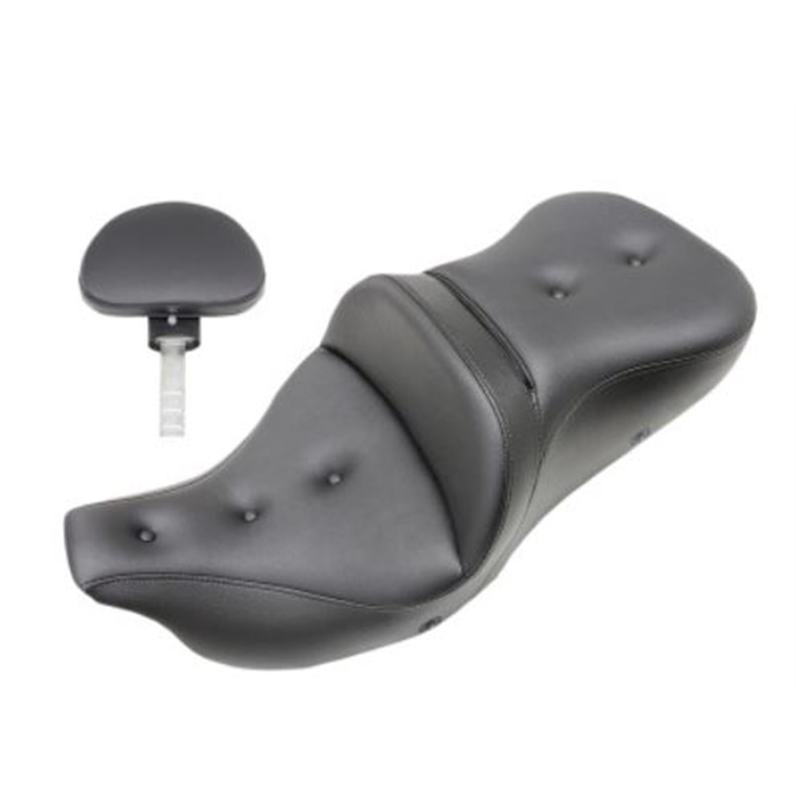 Saddlemen Pillow Top Roadsofa™ Seat with Backrest 808-07B-181BRHC_639708