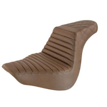Saddlemen Step Up Seat - Lattice Stitched - Brown - Softail 818-27-176BR_639712