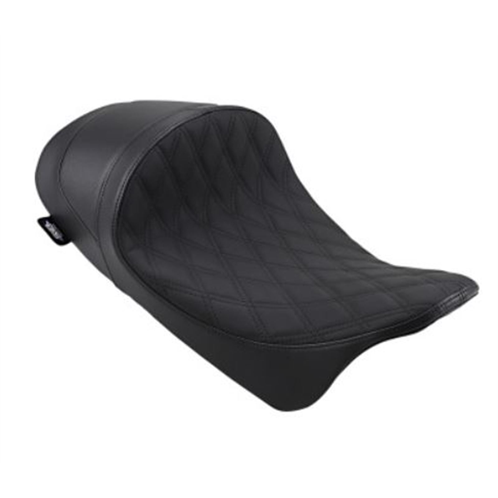 Drag Specialties Forward Low Solo Seat - Diamond - Black 0801-1252_724834