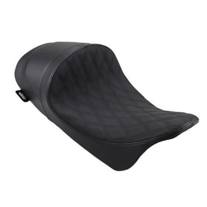 Drag Specialties Forward Low Solo Seat - Diamond - Black 0801-1252_724834