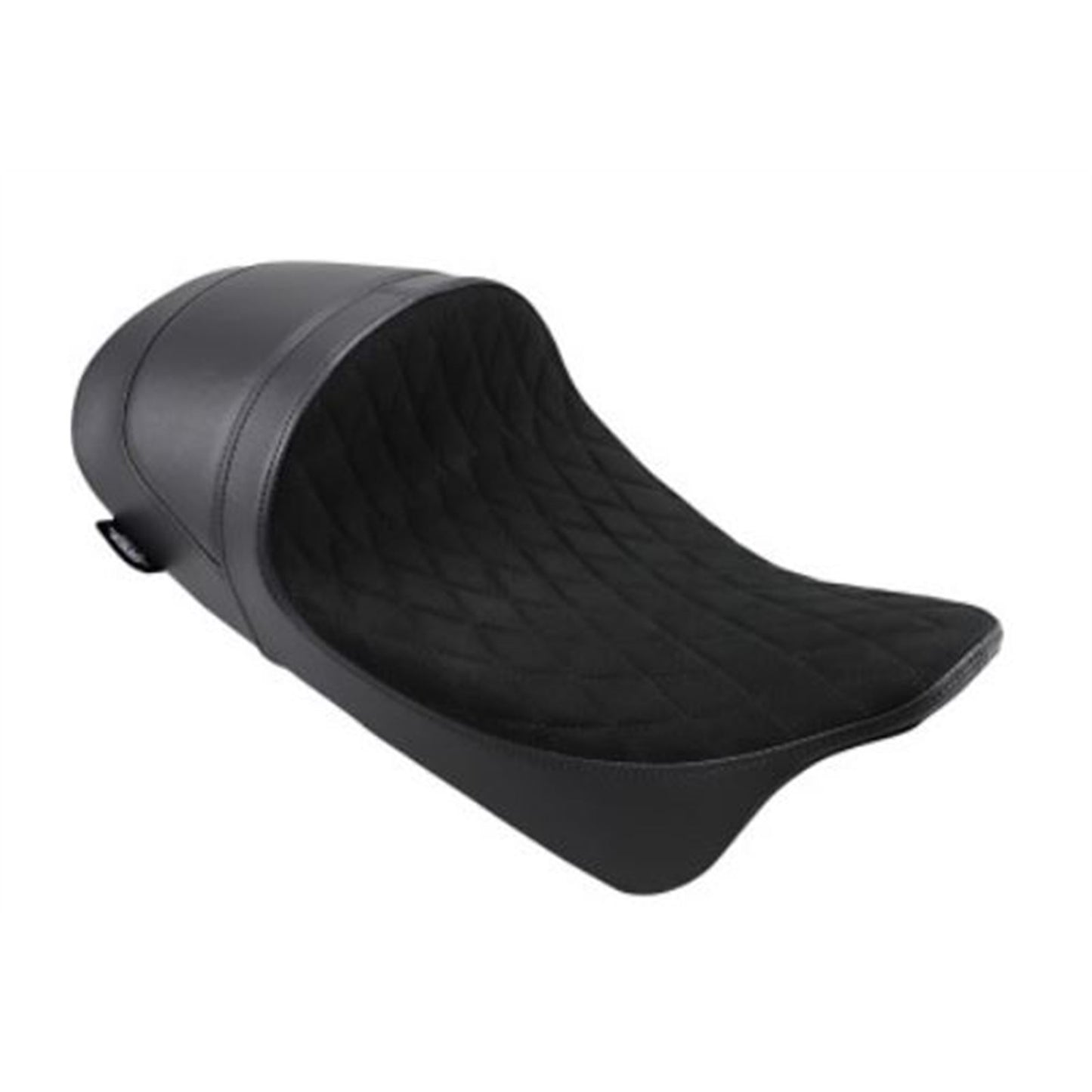 Drag Specialties Forward Low Solo Seat - Diamond - Suede 0801-1255_724842
