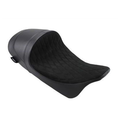 Drag Specialties Forward Low Solo Seat - Diamond - Suede 0801-1255_724842