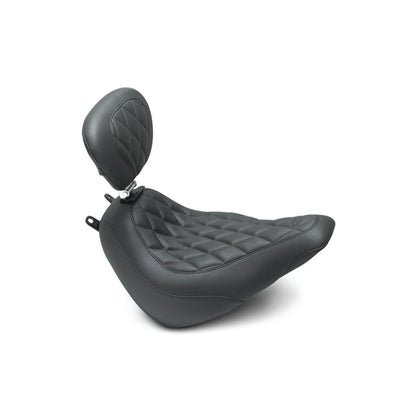 Mustang Motorcycle Products Wide Tripper Seat - Driver's Backrest - Diamond 83007_1486450