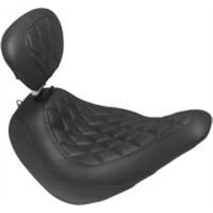 Mustang Motorcycle Products Wide Tripper Seat - Driver's Backrest - Diamond 83043_994484