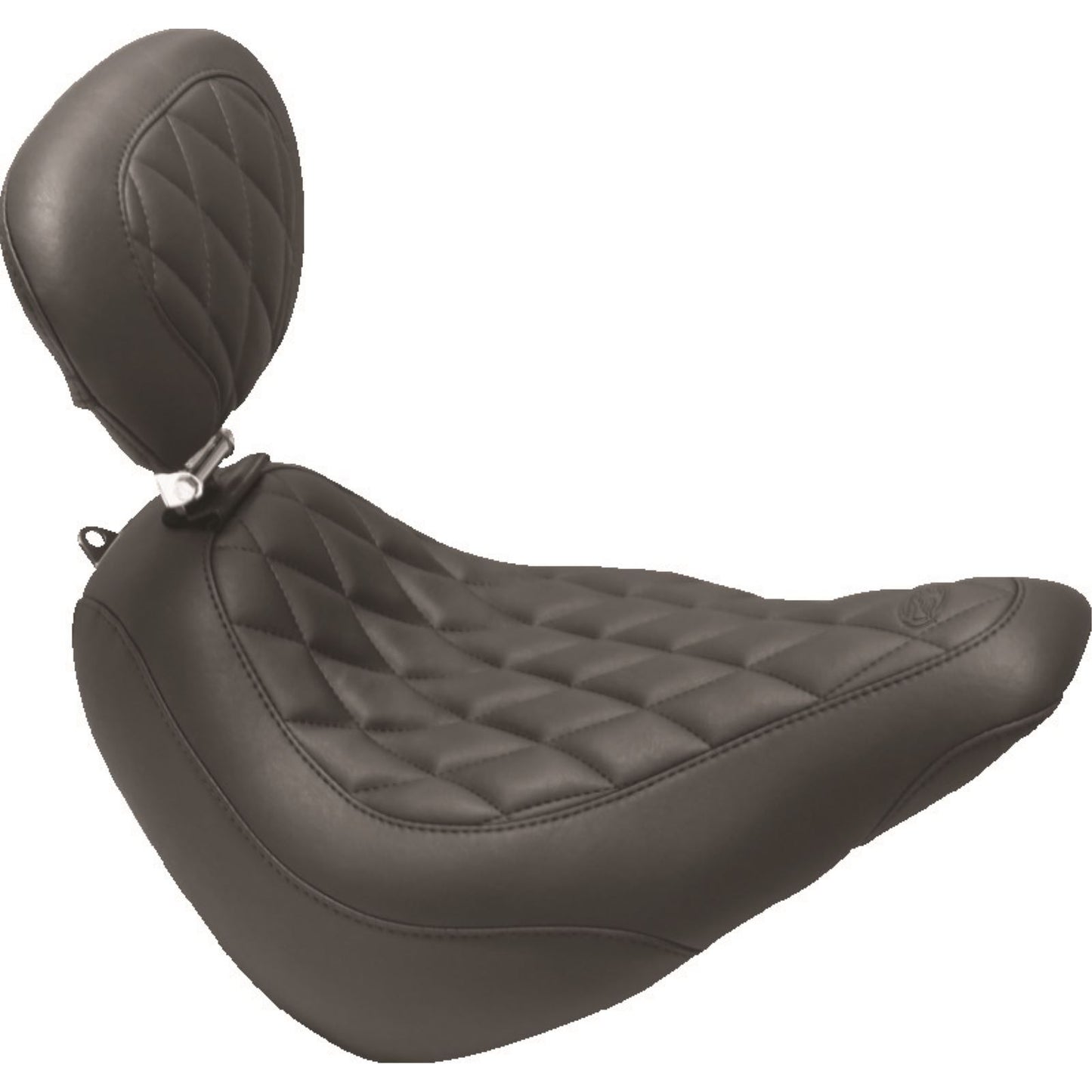 Mustang Motorcycle Products Wide Tripper Seat - Driver's Backrest - Diamond 83046_1674736