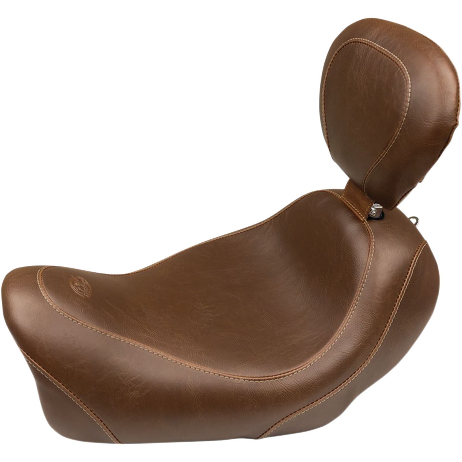 Mustang Motorcycle Products Tripper Solo Seat - Brown - Driver Backrest 79796_1043215