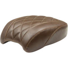 Mustang Motorcycle Products Passenger Seat  - Diamond - Brown - FLHC/S 83006_990770