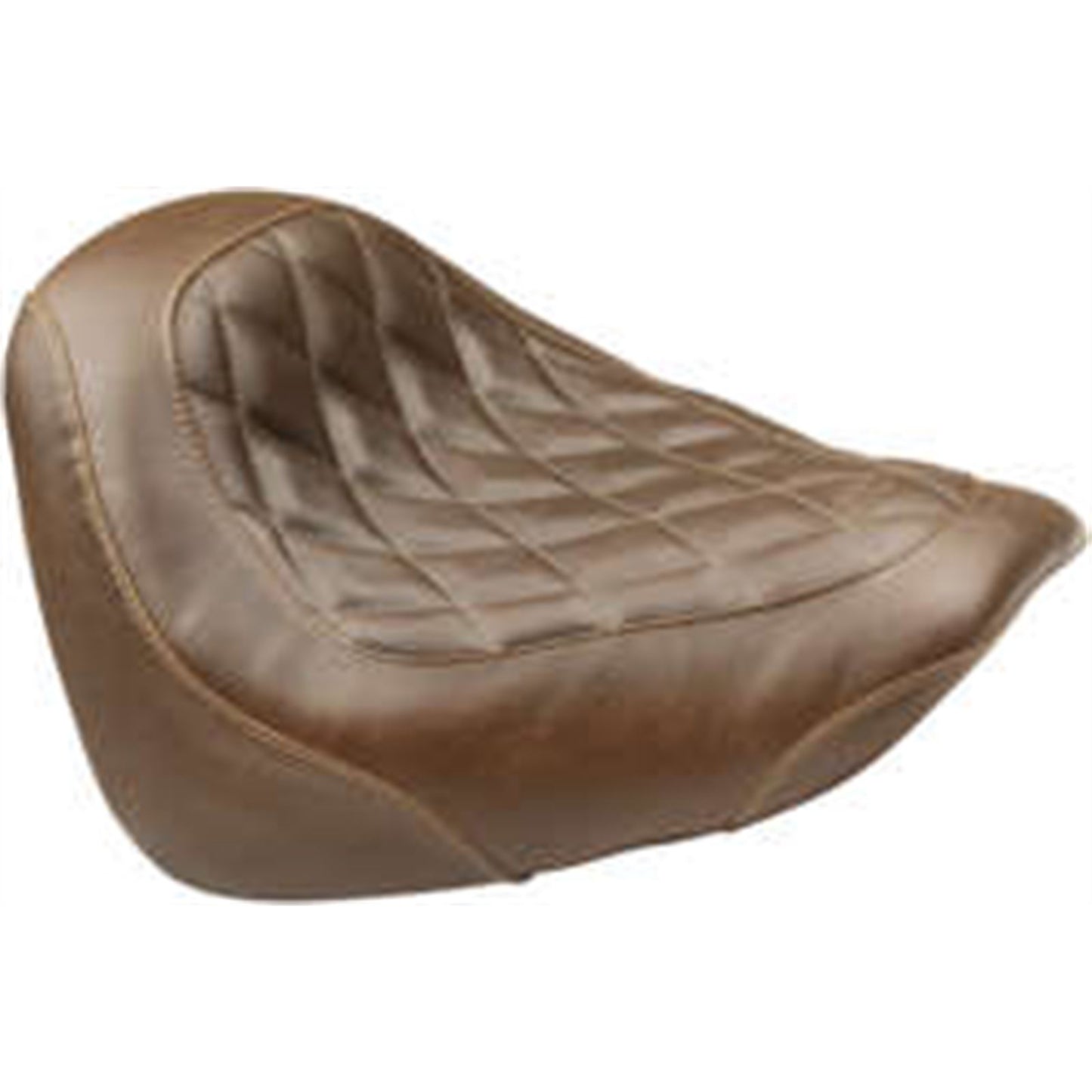 Mustang Motorcycle Products Tripper Solo Seat - Diamond - Brown [MPN: 83014]_984068