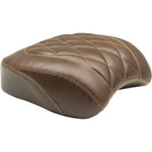 Mustang Motorcycle Products Passenger Seat - Diamond - Brown - FXFB 83015_990644