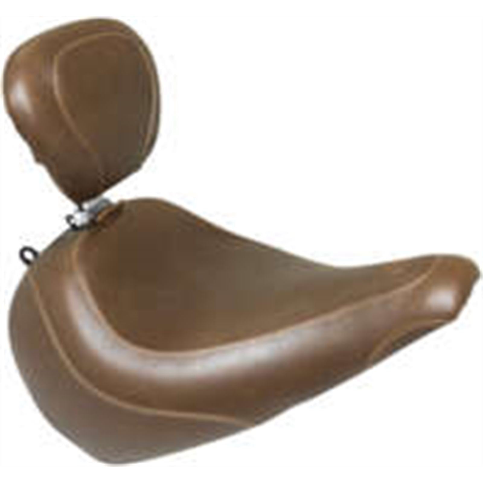 Mustang Motorcycle Products Wide Tripper Seat - Driver's Backrest - Brown 83019_988541