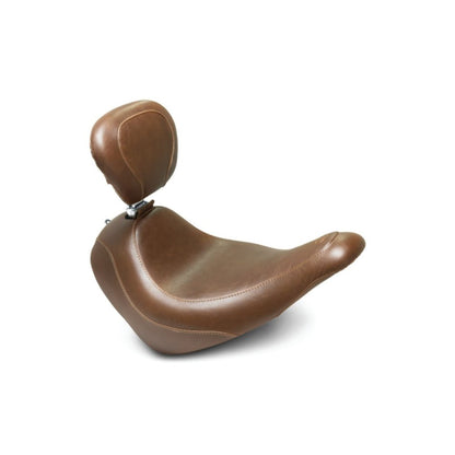 Mustang Motorcycle Products Wide Tripper Seat - Driver's Backrest - Brown 83037_1674771