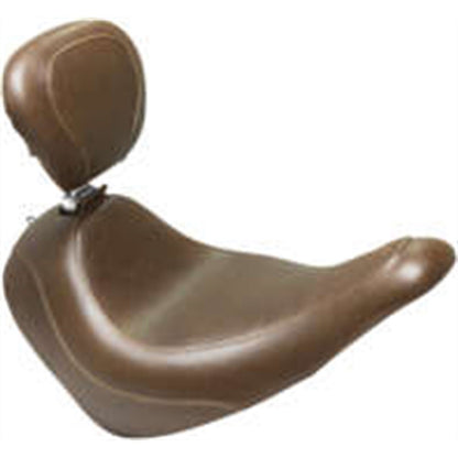 Mustang Motorcycle Products Wide Tripper Seat - Driver's Backrest - Brown 83037_993501