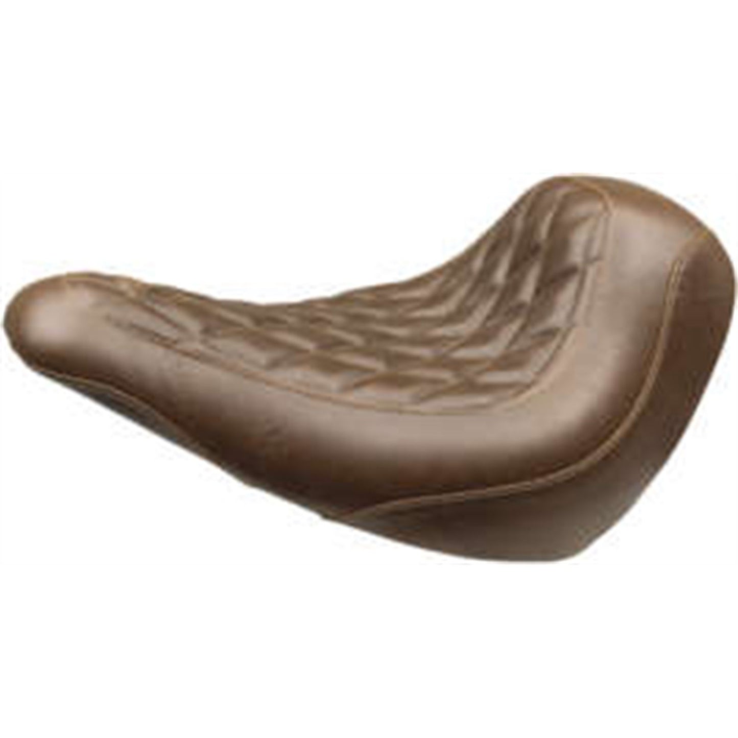 Mustang Motorcycle Products Tripper Solo Seat - Diamond - Brown 83041_991287