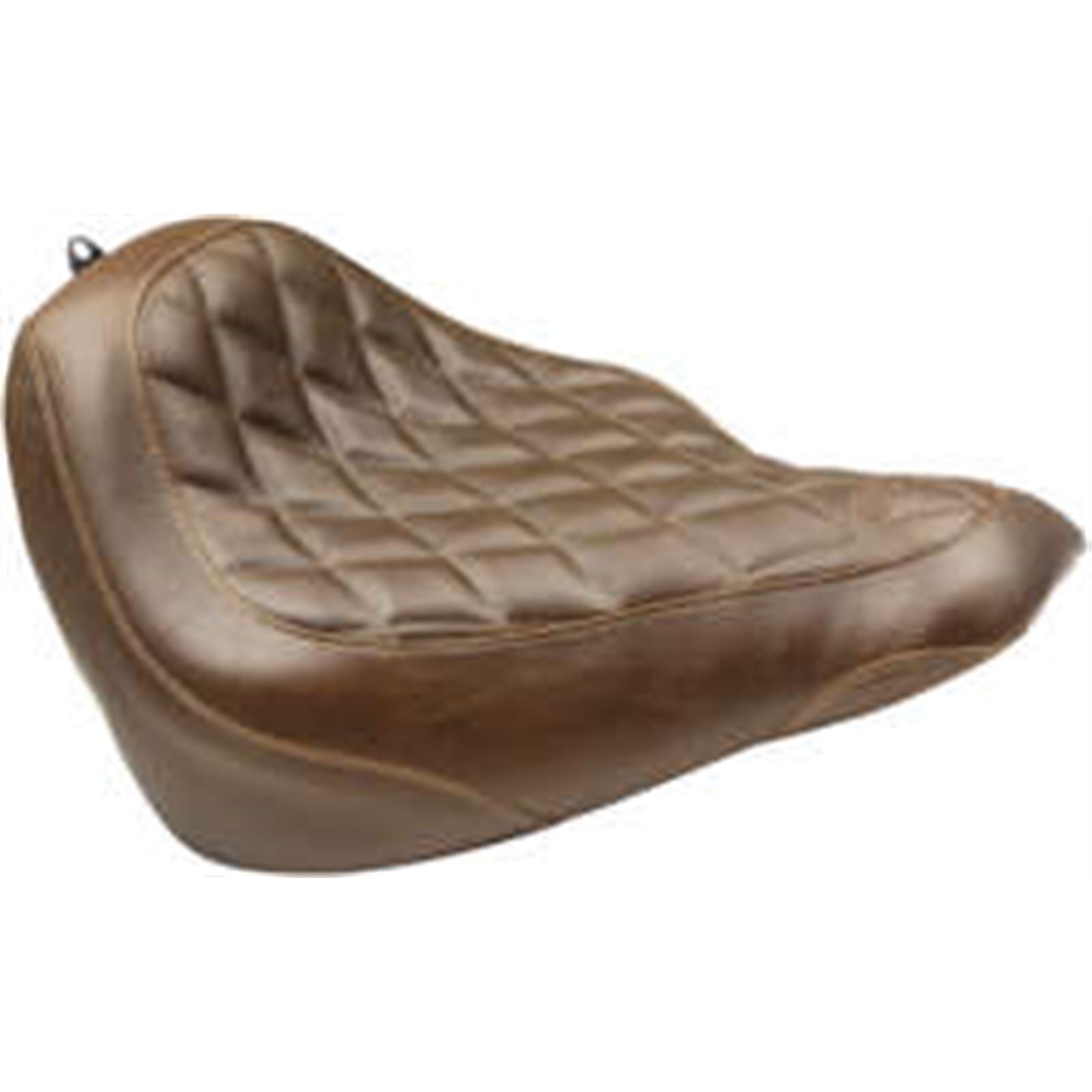 Mustang Motorcycle Products Tripper Solo Seat - Diamond - Brown 83053_988240