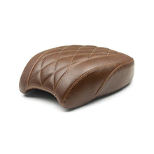 Mustang Motorcycle Products Passenger Seat - Diamond - Brown - FLSL 83054_1674834