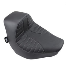 Drag Specialties EZ-Solo Seat - Scorpion Stitch - Silver Thread - Vinyl - FXBR/S [MPN: 0802-1273]_724881