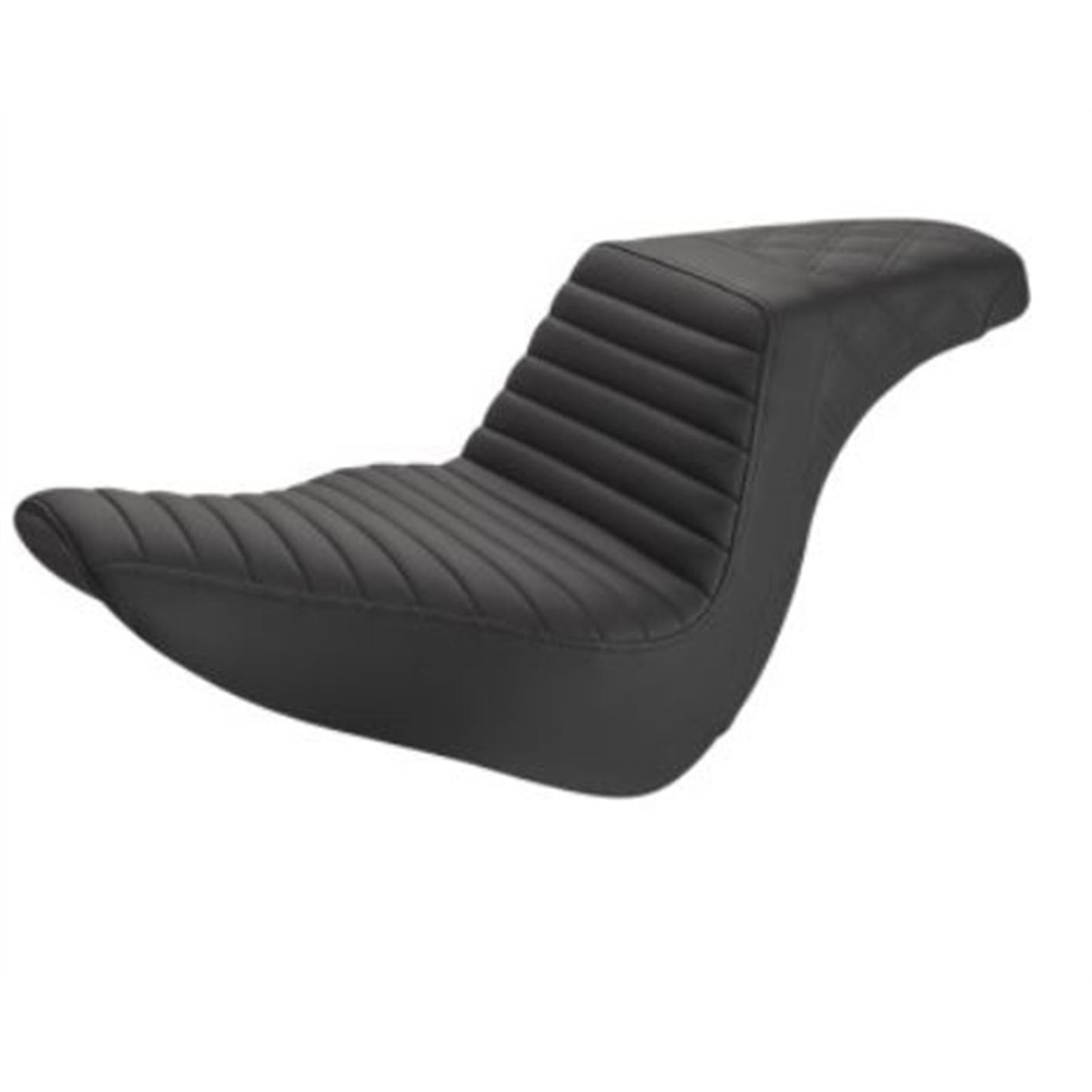 Saddlemen Step Up Seat - Tuck and Roll/Lattice Stitched - Black 818-29-176_639840