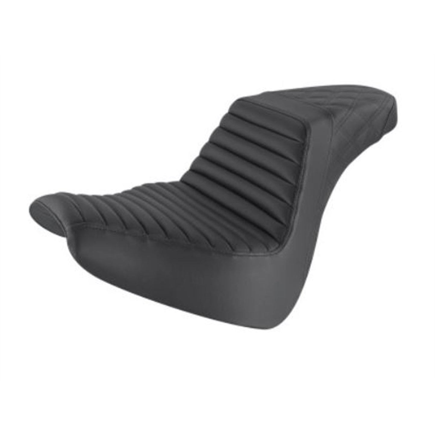 Saddlemen Step Up Seat - Tuck and Roll/Lattice Stitched - Black 818-31-176_639842