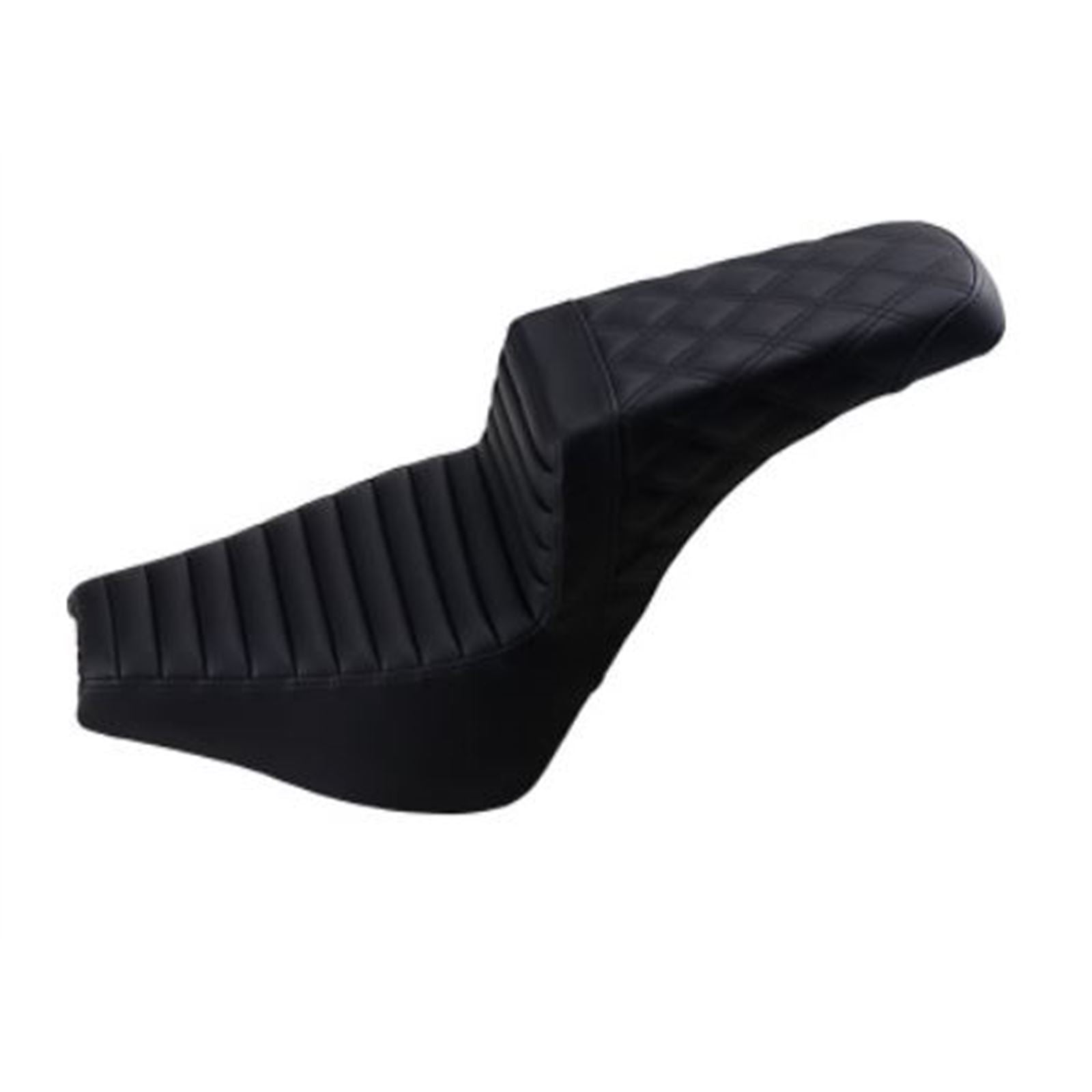 Saddlemen Step Up Seat - Tuck and Roll/Lattice Stitched - Black 818-30-176_639844