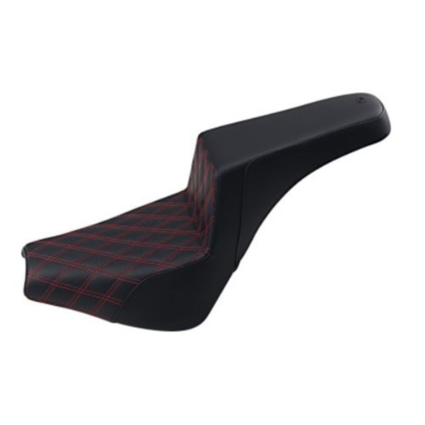 Saddlemen Step Up Seat - Driver's Lattice Stitched - Red 818-30-172RD_639849