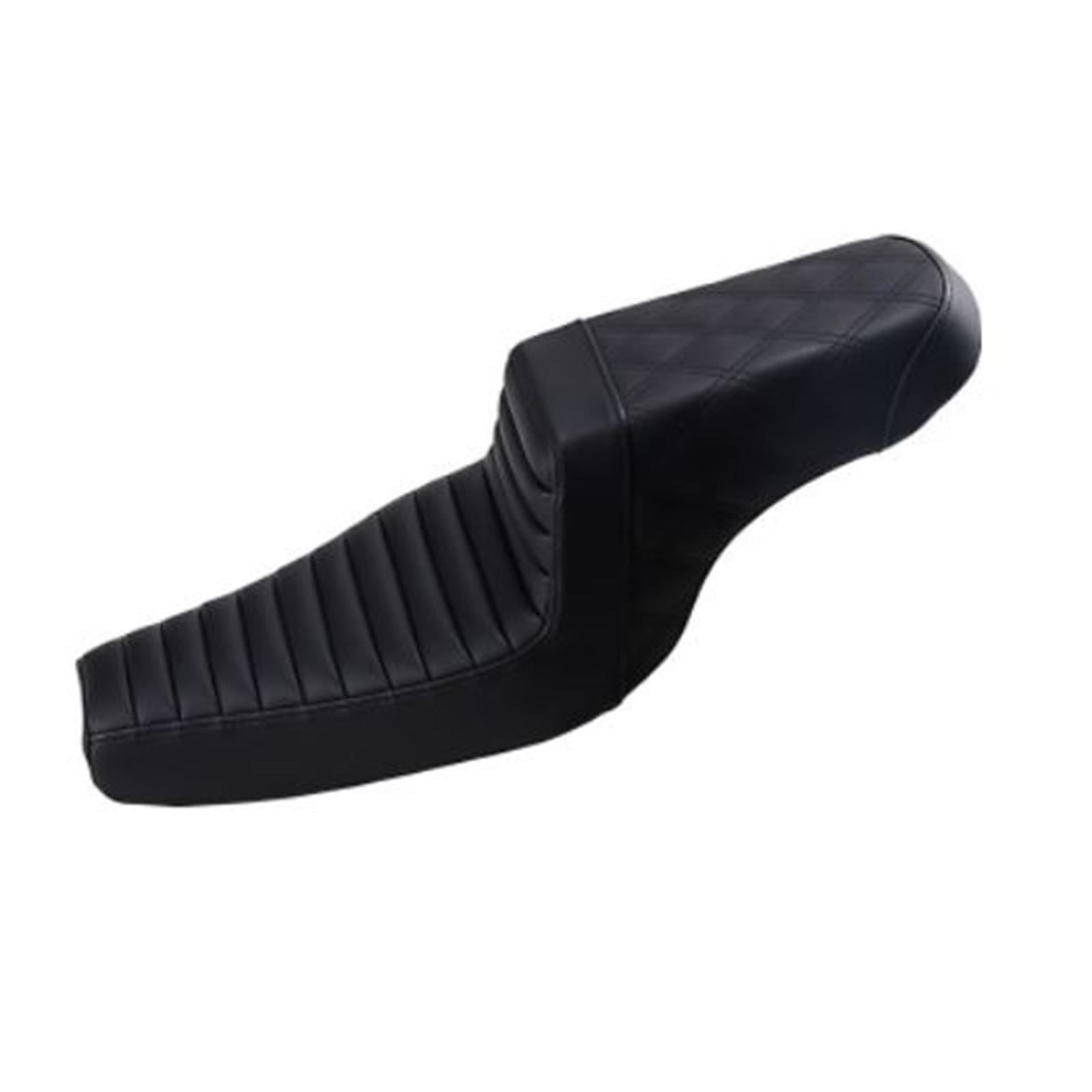 Saddlemen Step Up Seat - Tuck and Roll/Lattice Stitched - Black 807-11-176_794654