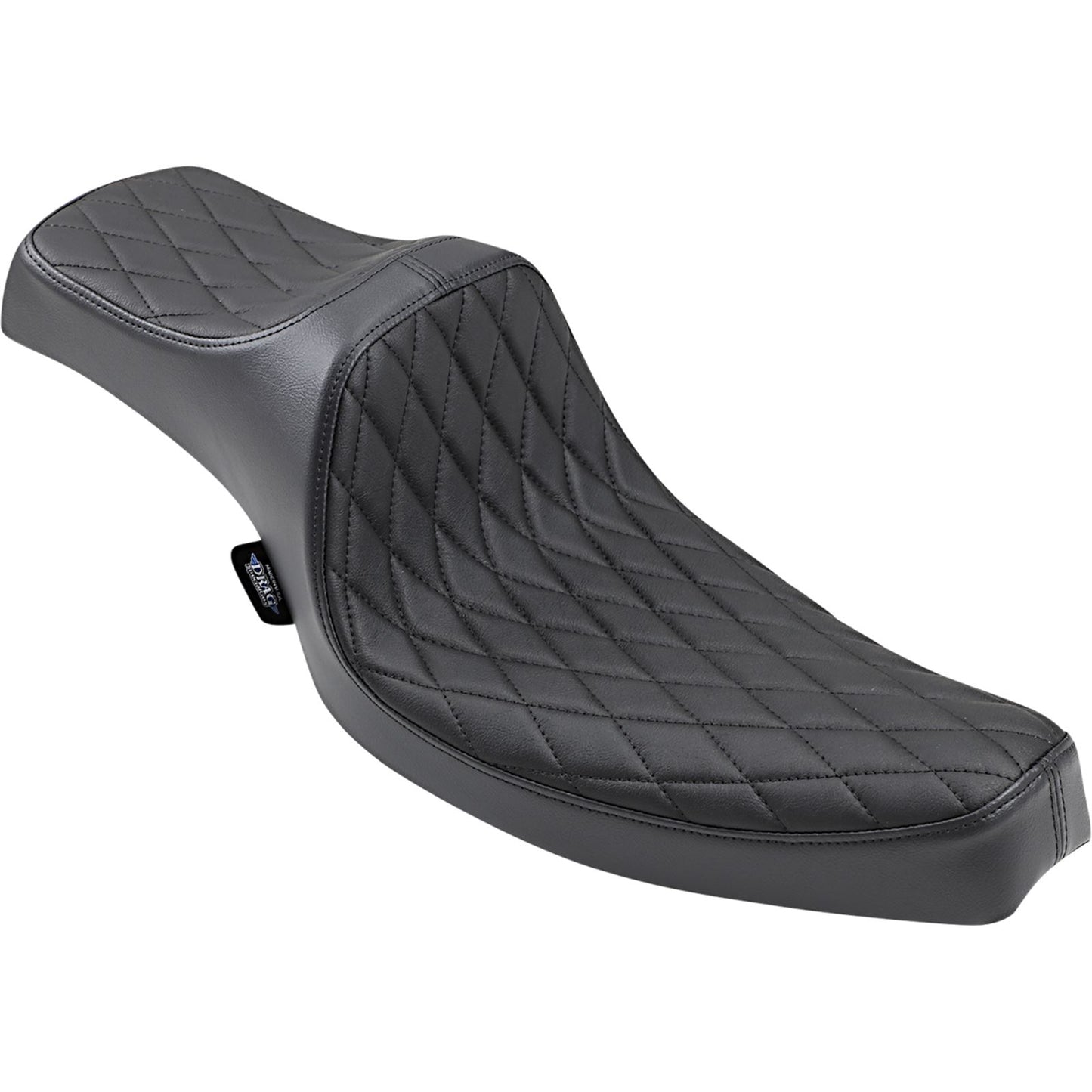 Drag Specialties Predator III Seat - Diamond - VInyl - XL 0804-0758_1043173