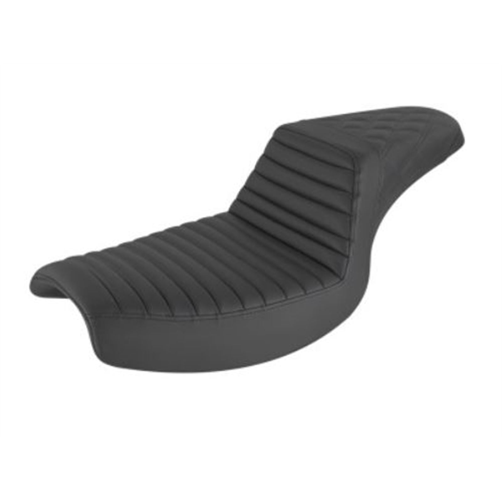 Saddlemen Step Up Seat - Tuck and Roll/Lattice Stitched - Black 882-09-176_640177