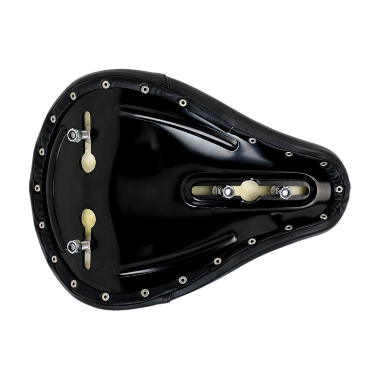 Biltwell Inc. Midline Seat - Tuck and Roll - Black 4005-105_679018