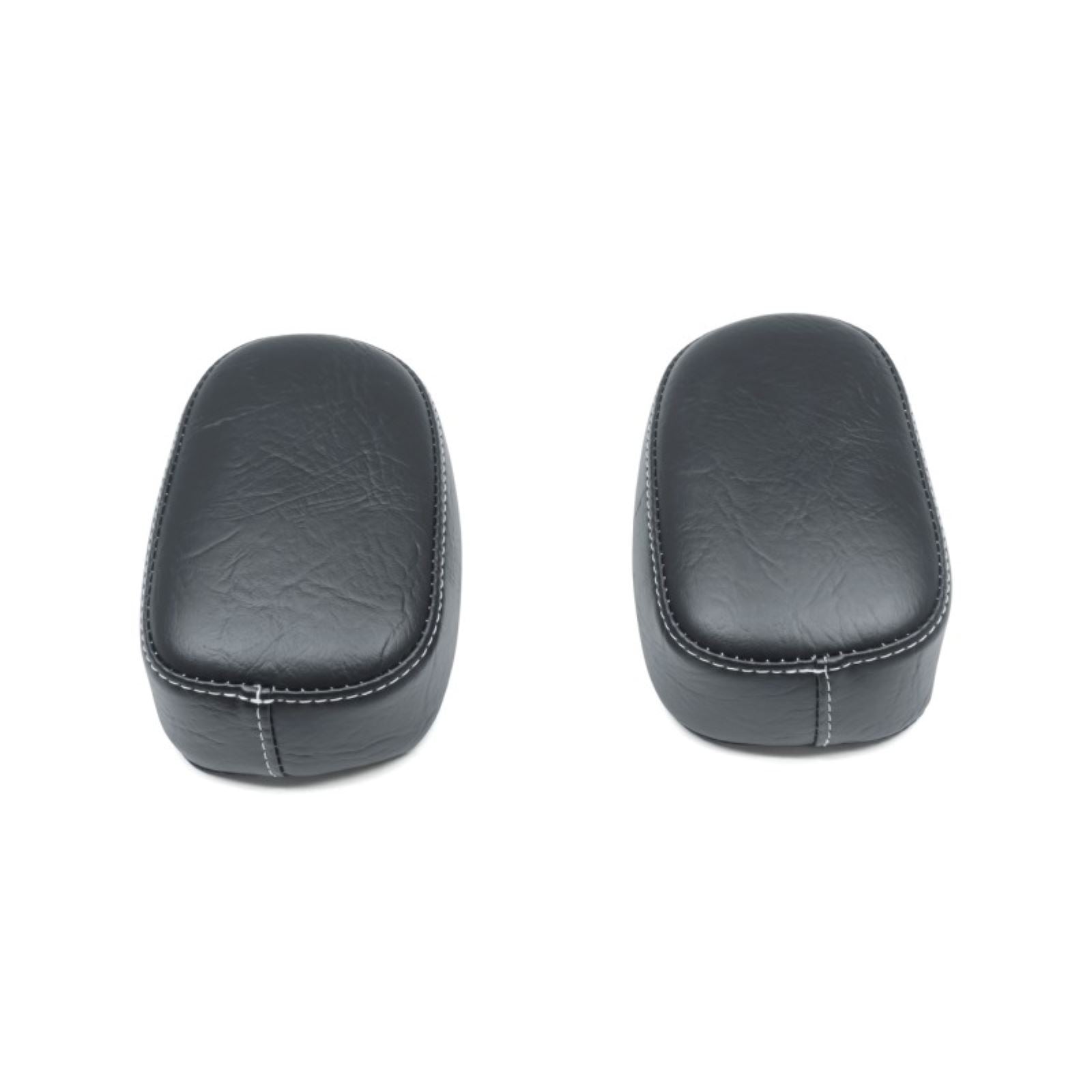Mustang Motorcycle Products Armrest Pads - Roadmaster - White Thread 76024WT_1674884