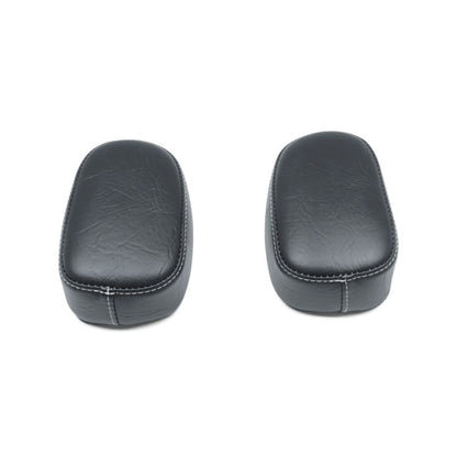 Mustang Motorcycle Products Armrest Pads - Roadmaster - White Thread 76024WT_1674884