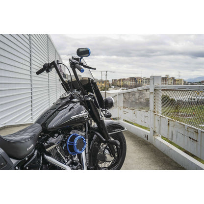 Arlen Ness Air Cleaner Clear Tear '08-16FLT Blue 18-903_988109