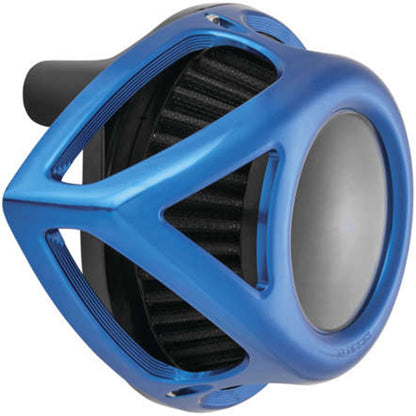 Arlen Ness Air Cleaner Clear Tear '08-16FLT Blue 18-903_988108