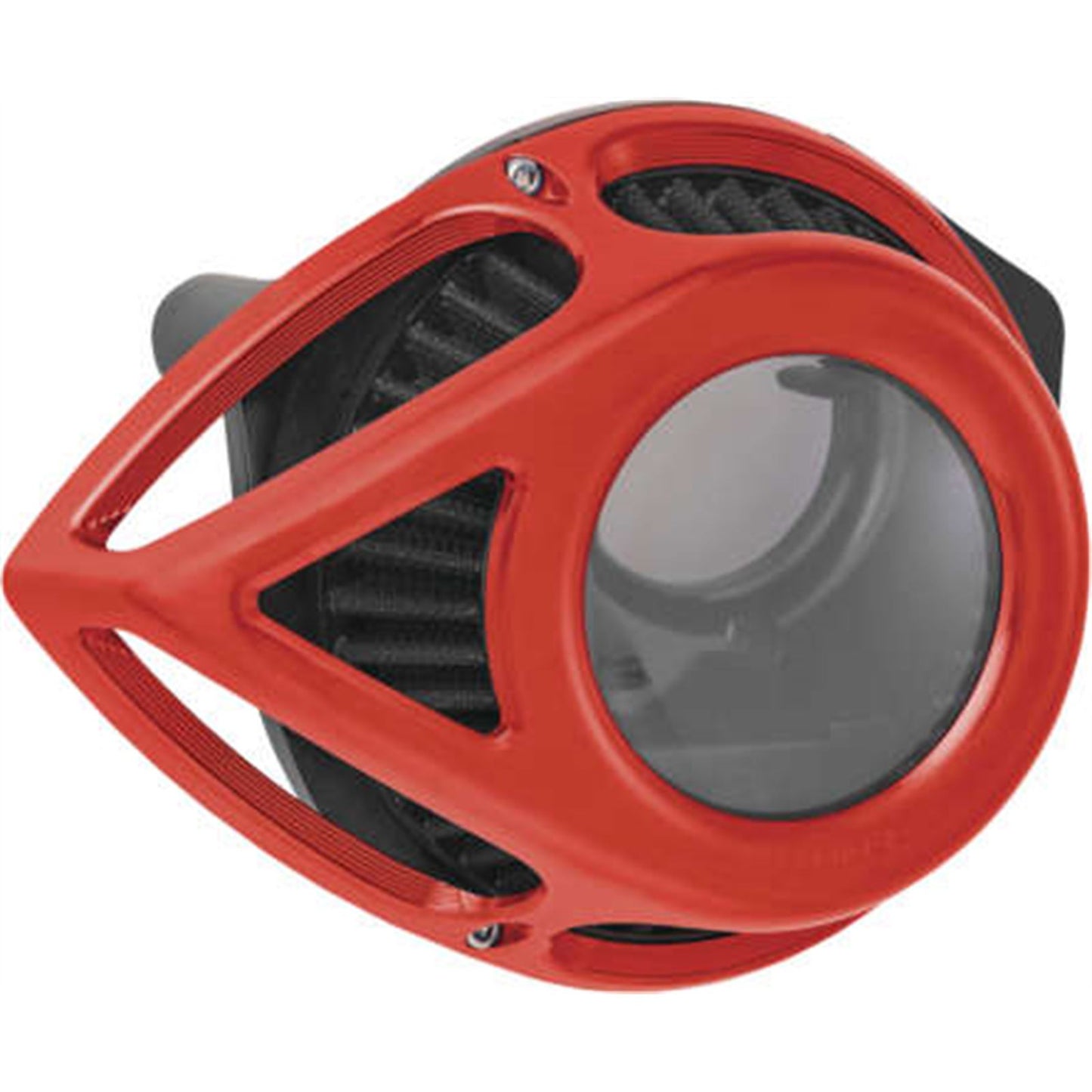 Arlen Ness Air Cleaner Clear Tear '00-17 Twin Cam Red 18-904_987294