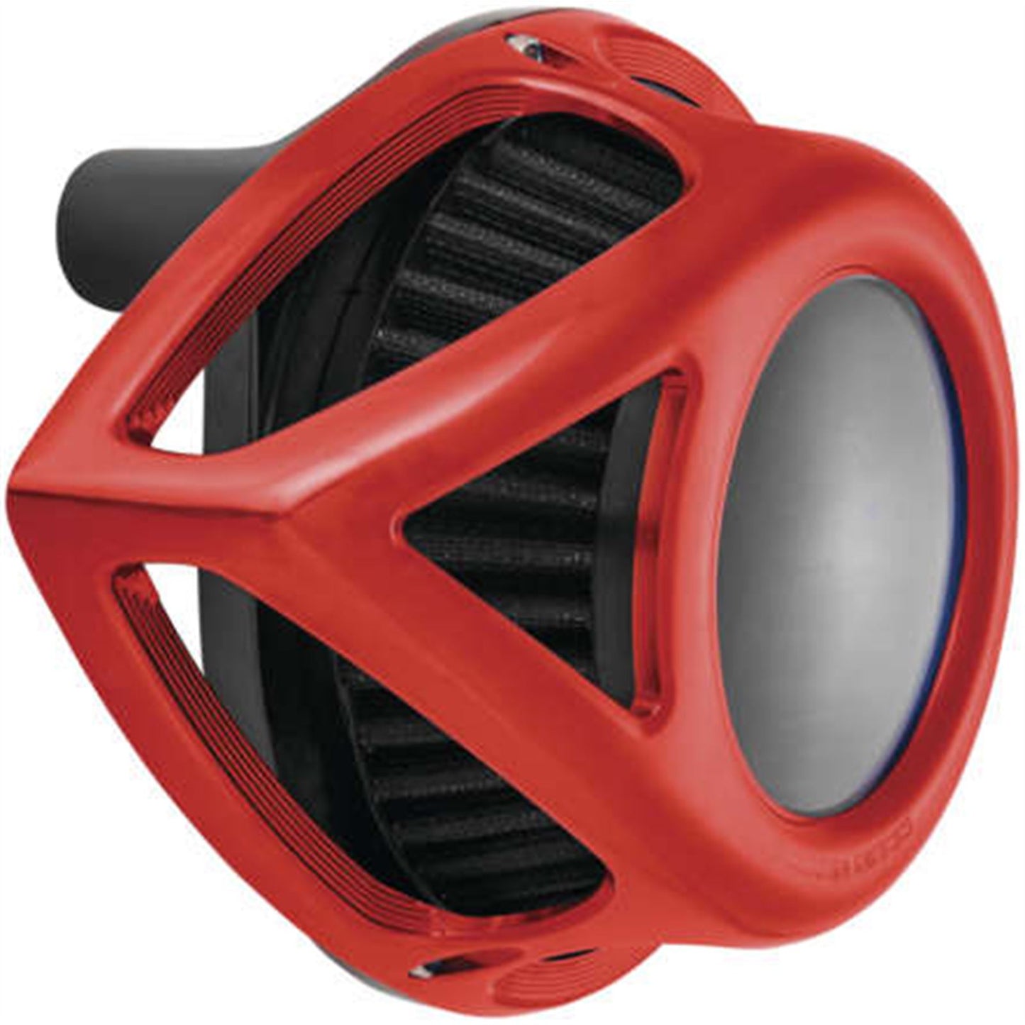 Arlen Ness Air Cleaner Clear Tear '00-17 Twin Cam Red 18-904_987291