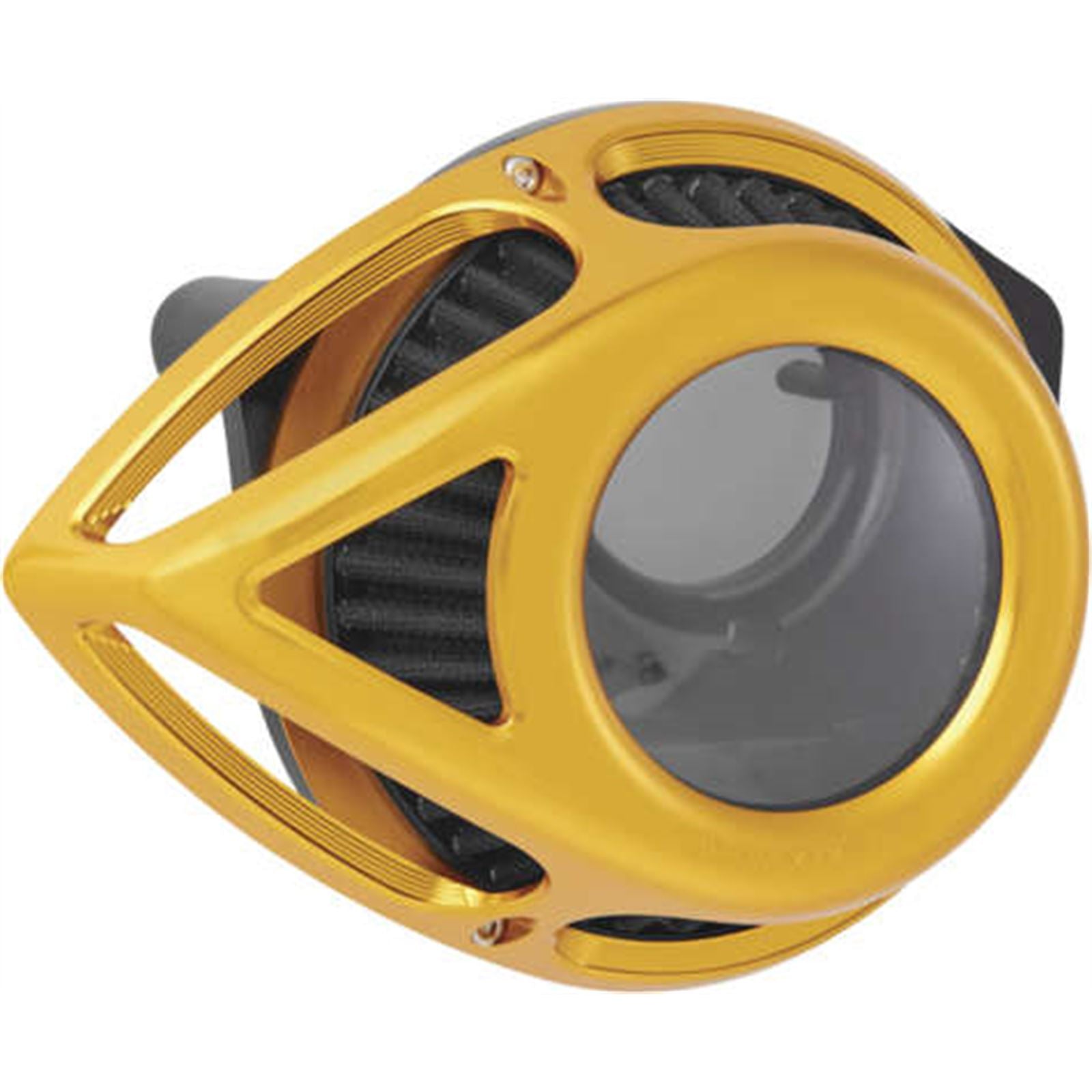 Arlen Ness Air Cleaner Clear Tear FLT Gold 18-974_988295