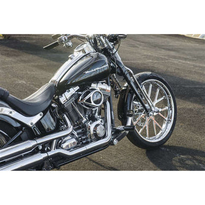 Arlen Ness Air Cleaner Clear Tear '08-16FLT Chrome 18-976_983374