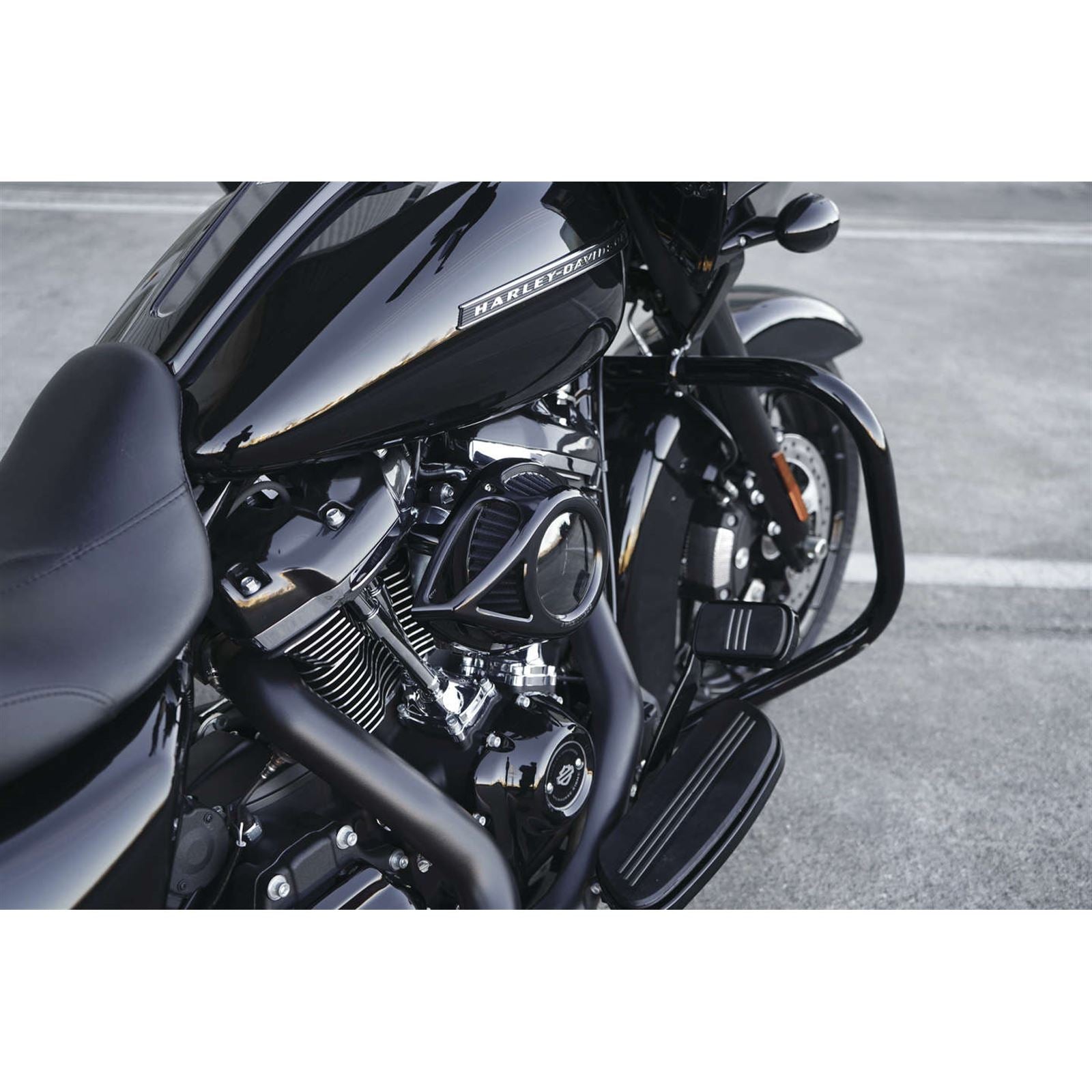 Arlen Ness Air Cleaner Clear Tear '08-16 FLT Black 18-977_984170