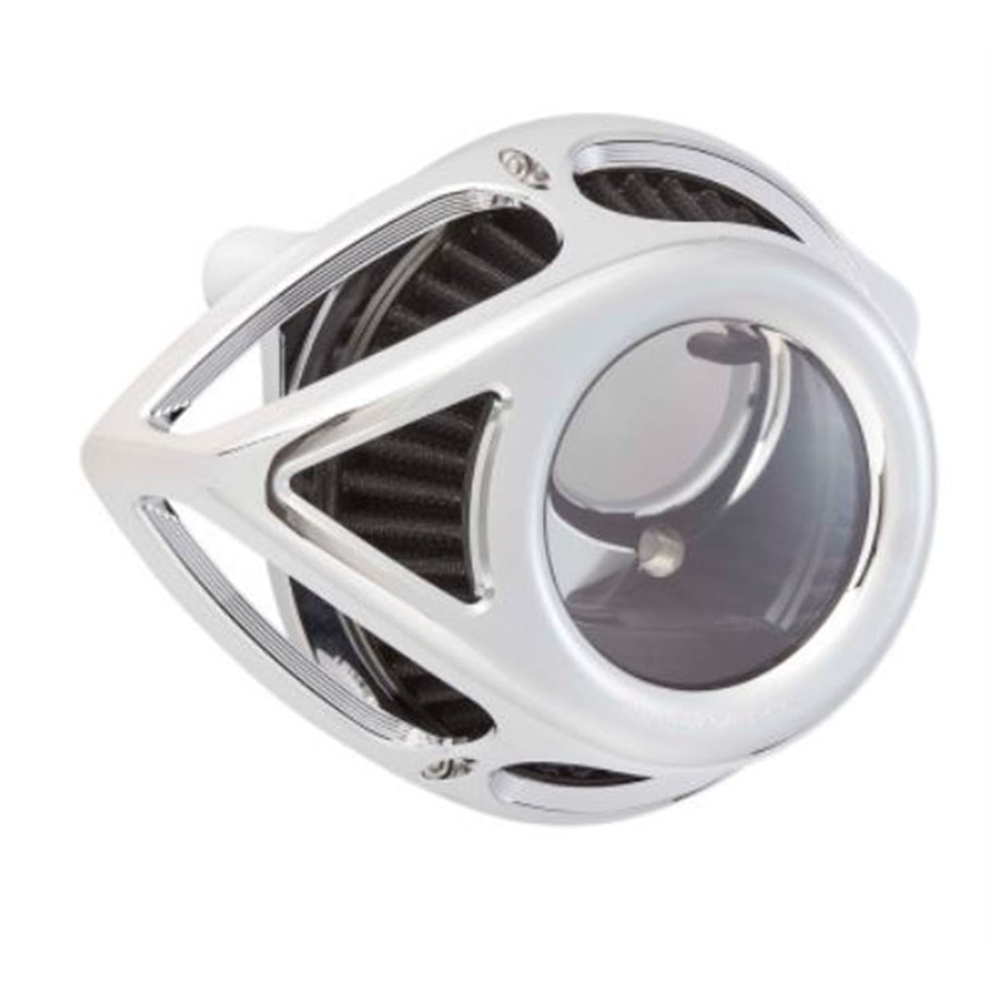 Arlen Ness Air Cleaner Clear Tear XL Chrome 18-988_840327